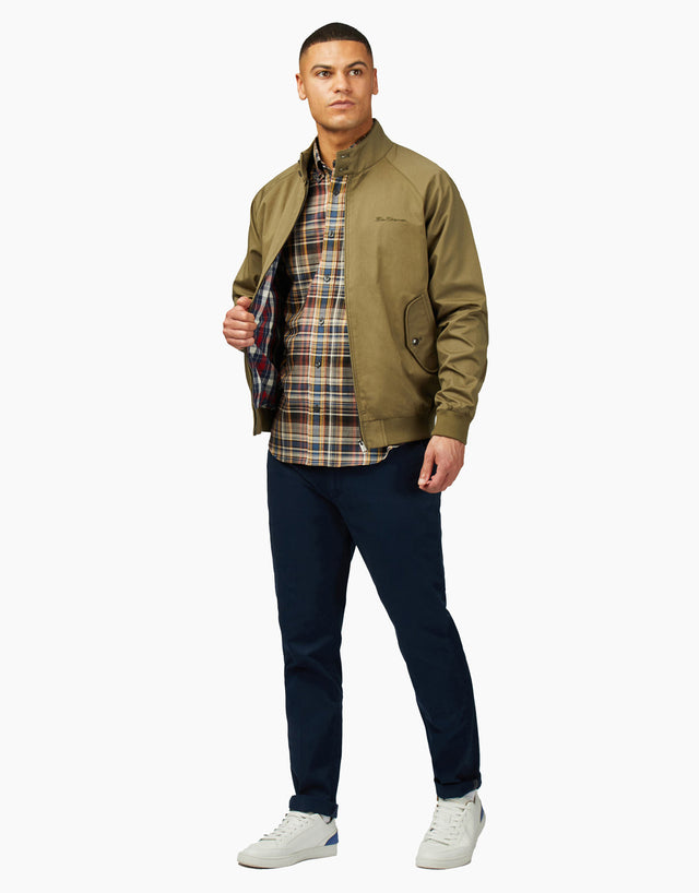 Ben Sherman Signature Harrington Camouflage Casual Jacket