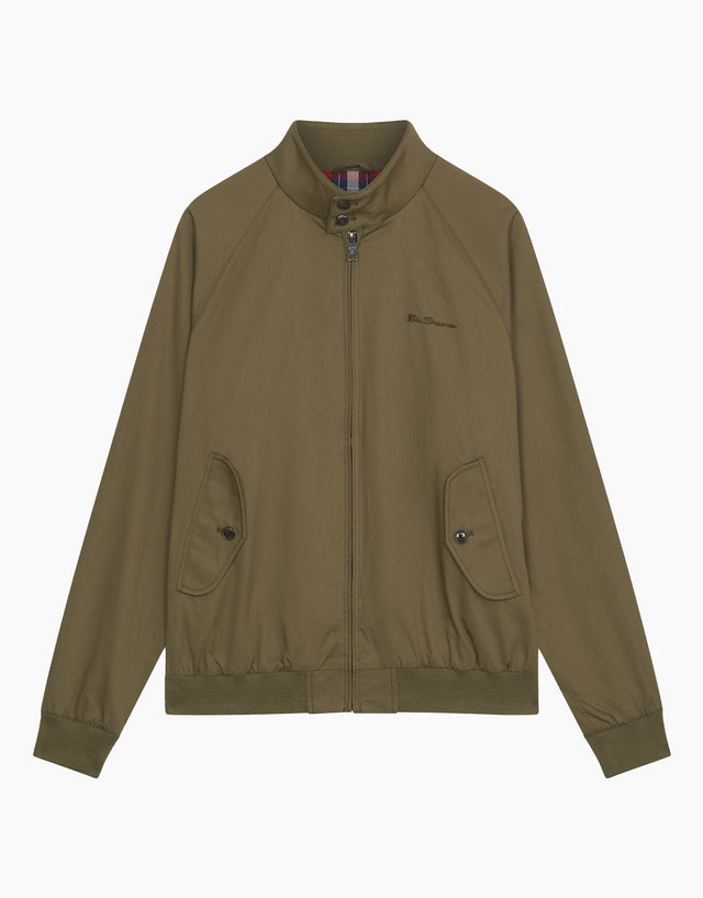Ben Sherman Signature Harrington Camouflage Casual Jacket
