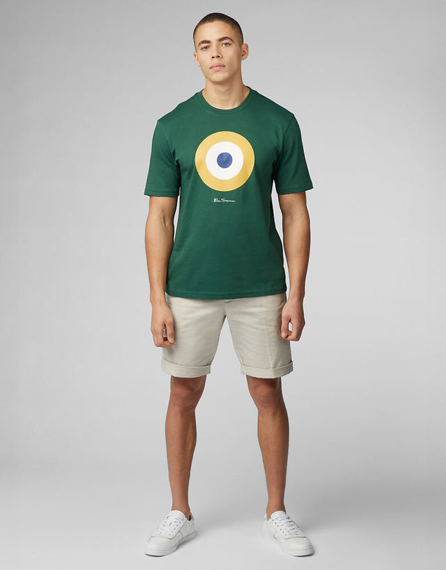 Ben Sherman Signature Target Green T-Shirt