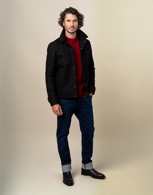 Makara Black Wool Jacket