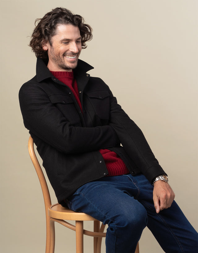 Makara Black Wool Jacket