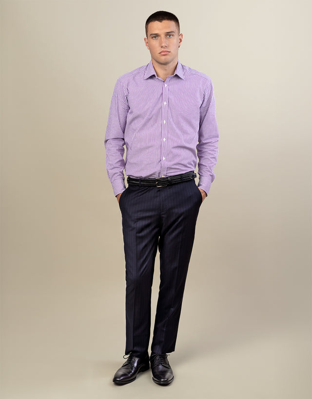Cooper Navy Pinstripe Suit