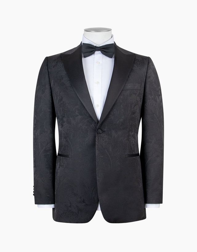 Trace Black Floral Dinner Jacket