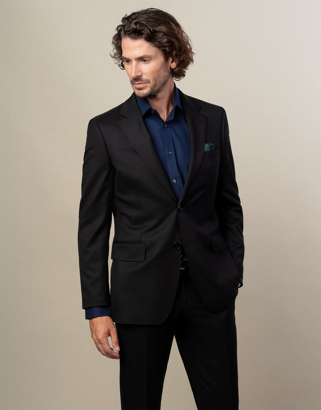 Cooper Jet Black Suit Jacket