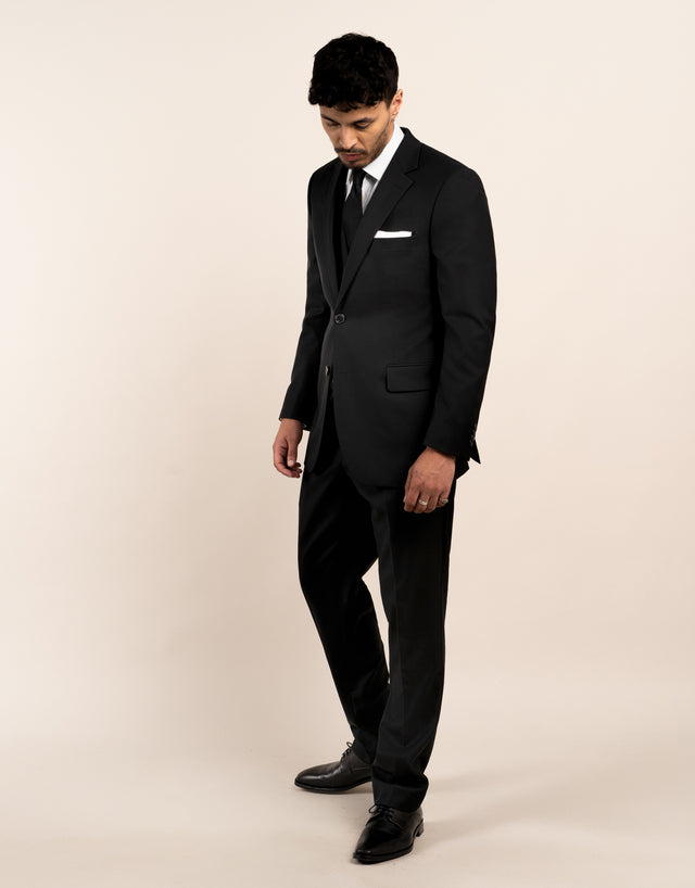 Cooper Jet Black Suit Jacket