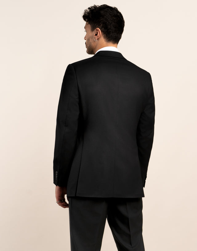 Cooper Jet Black Suit Jacket