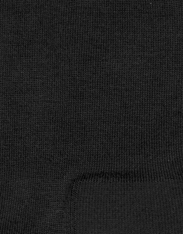 Merino Black Boot Sock