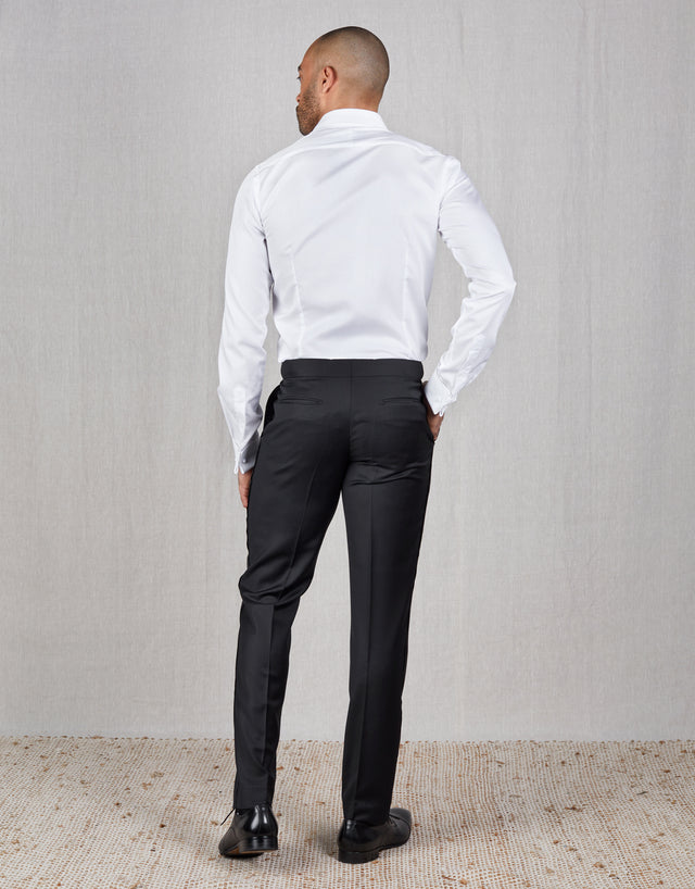 Ferry Black Tuxedo Suit Trouser