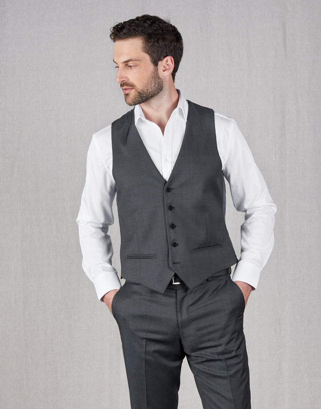 Sinatra White Twill Shirt