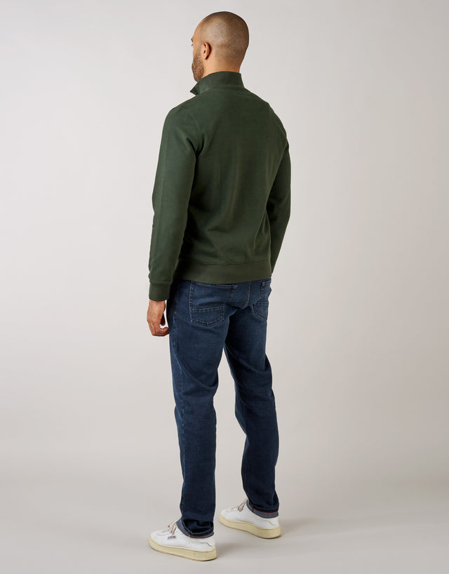 Kurt Dark Blue Washed & Faded Jeans
