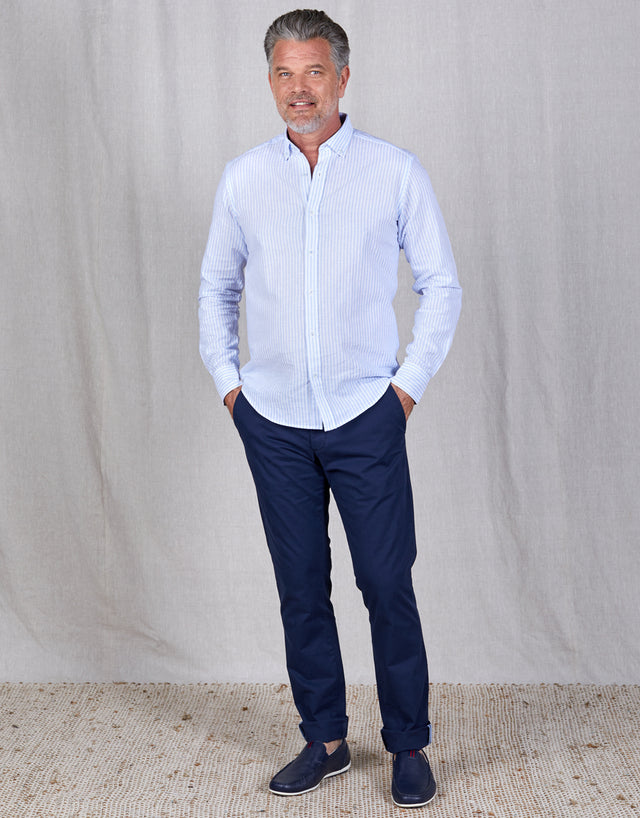 Soho Dark Navy Chinos