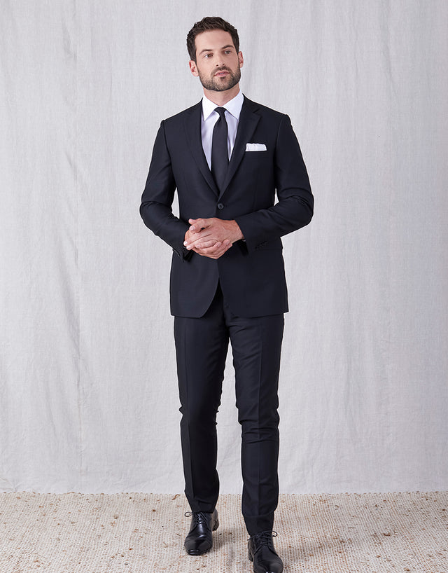 Cooper Black Micro-design Suit