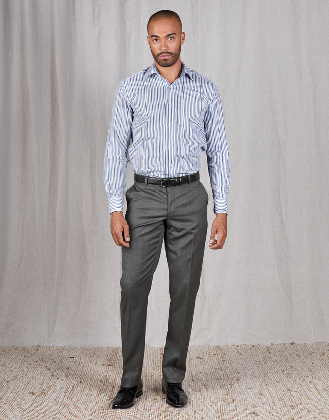 Cooper charcoal pinhead suit