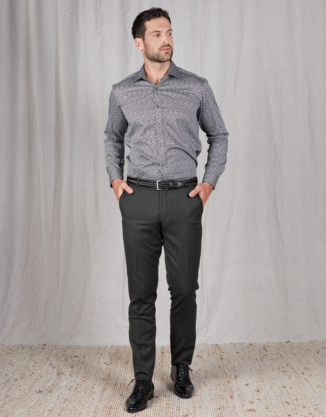 Lotus Charcoal Trouser