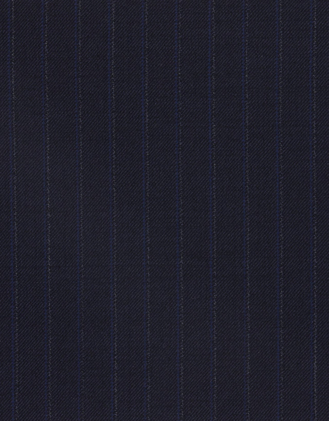 Lotus Navy Stripe Suit Trouser