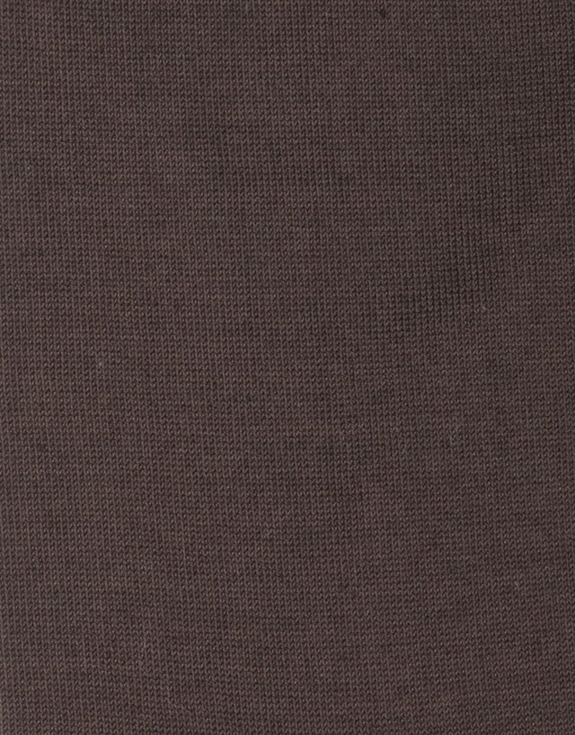 Chocolate Brown Plain Socks