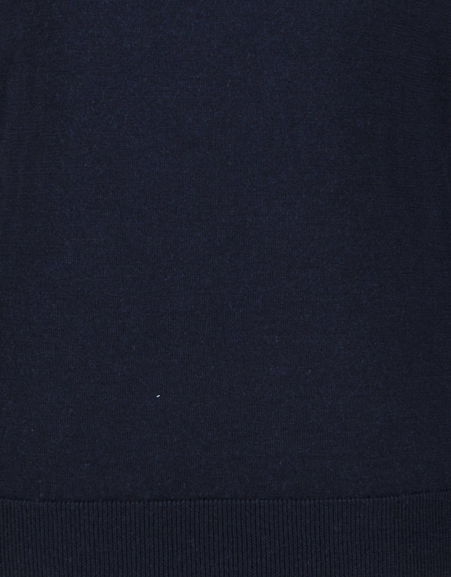 Wanaka Navy Roll Neck Jersey