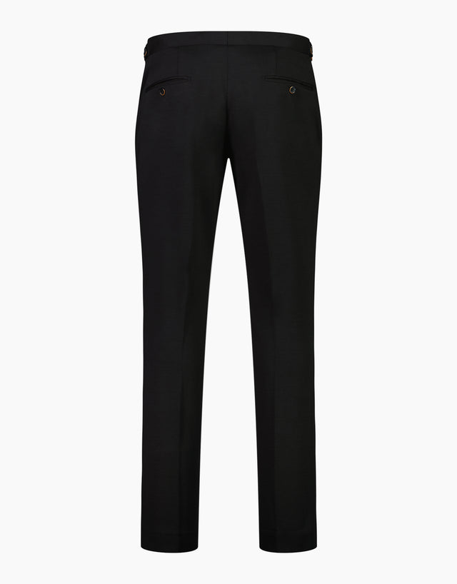 Pearse Black Jersey Suit