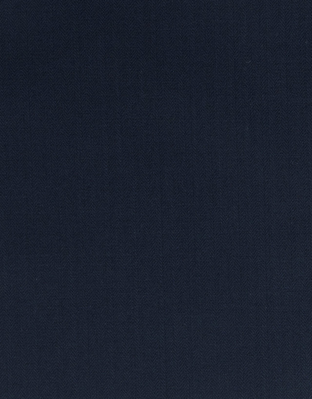 Cooper Navy Herringbone Two Trouser Suit
