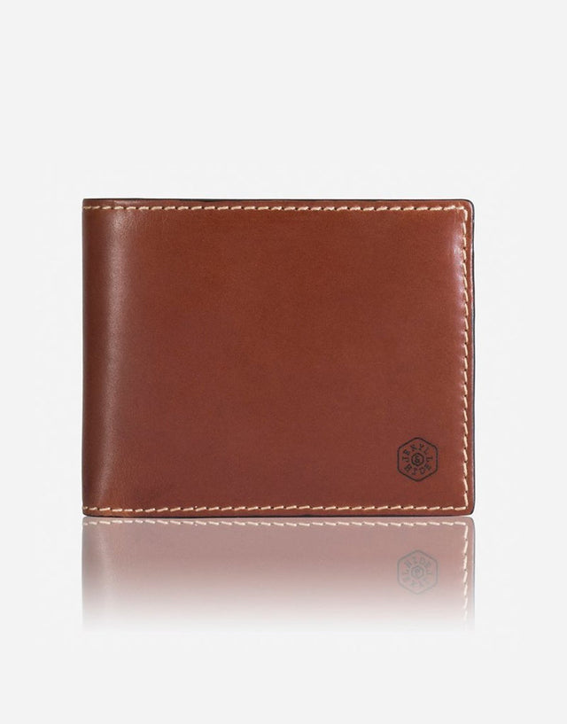 Jekyll & Hide Texas Large Billfold Wallet With Coin Tan