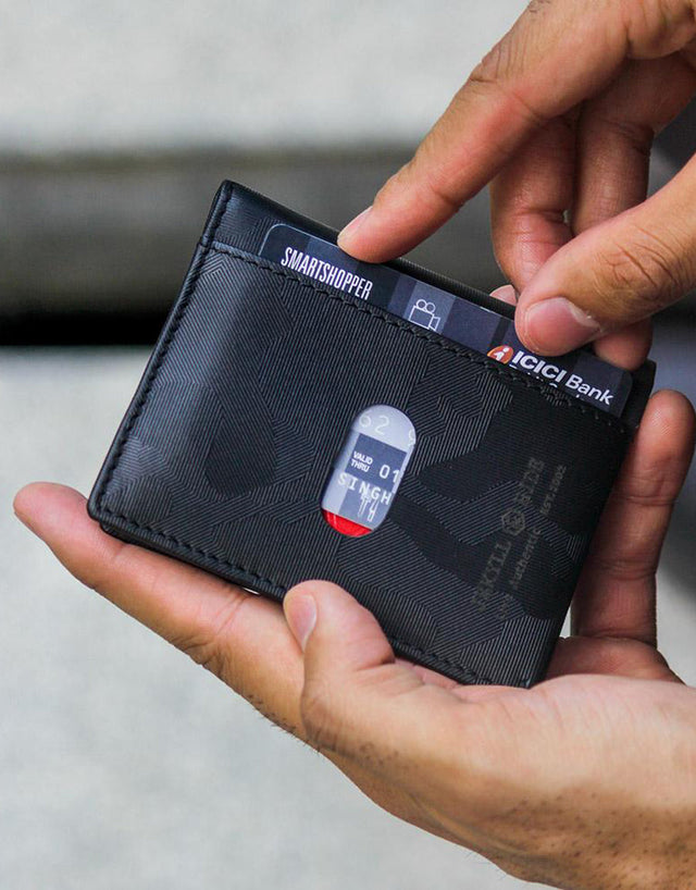 Jekyll & Hide Havana Slim Bifold Card Holder Camo