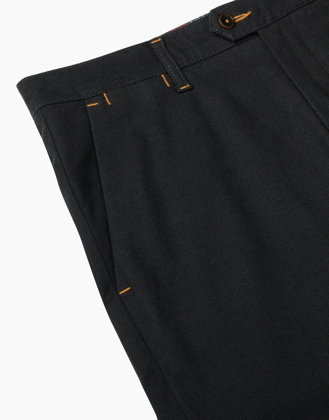 Tyler Navy Birdseye Chinos
