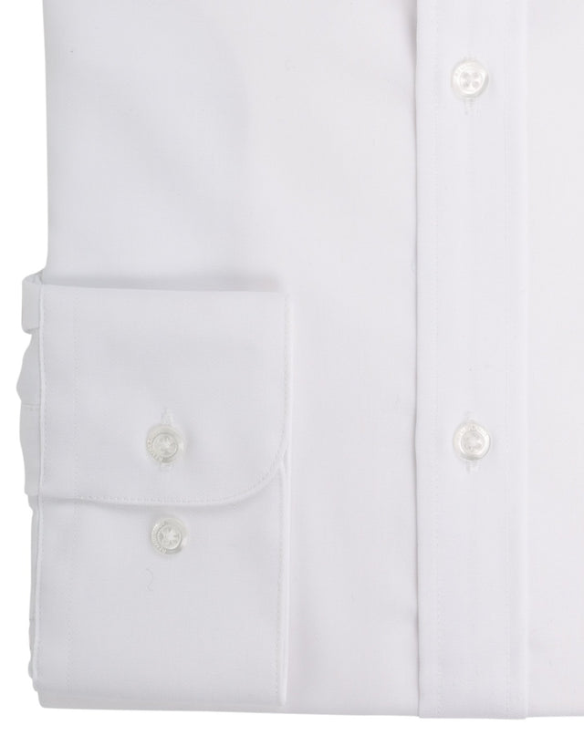 Sinatra White Twill Shirt