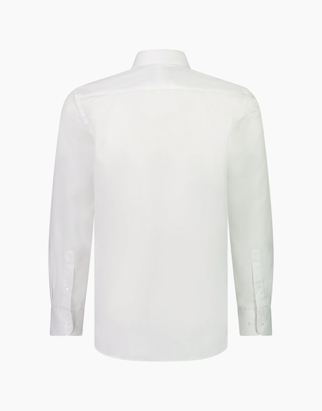 Sinatra White Twill Shirt